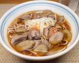 ごぼう鶏もつ蕎麦作り方7写真