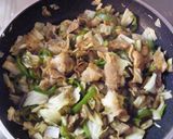 豚肉とキャベツの味噌炒め作り方3写真