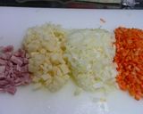 子供が大好き♪　野菜たっぷり卵スープ作り方1写真