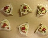 余った餃子の皮でバーグピッツァ作り方4写真