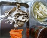根菜ときのこのあんかけ蕎麦作り方3写真