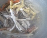 根菜ときのこのあんかけ蕎麦作り方7写真