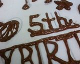 キャラクタークッキーで誕生日ケーキ♪作り方2写真