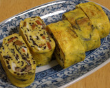 ひじきの煮物を作った翌日は♪卵焼き☆作り方3写真