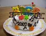 キャラクタークッキーで誕生日ケーキ♪作り方5写真
