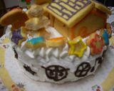 キャラクタークッキーで誕生日ケーキ♪作り方6写真