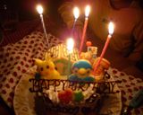 キャラクタークッキーで誕生日ケーキ♪作り方7写真