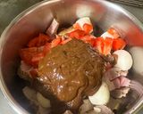 つるしベーコンとチョングッチャンのカレー作り方5写真