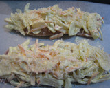 混ぜて乗せて焼くだけ♥鮭のマヨ野菜焼き作り方5写真