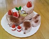 クリスマスケーキ☆ブッシュドノエル作り方16写真