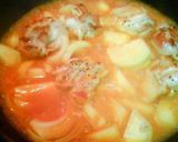 あるもので♪鶏肉とじゃが芋のトマト煮作り方4写真