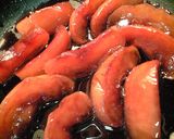 林檎の赤ワイン煮作り方4写真
