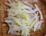 白菜の味噌ゴマヨ和え作り方1写真
