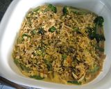 残り物カレーで☆カボチャのキャセロール作り方3写真