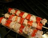★チキン＆パプリカのケバブ★作り方3写真