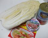 ♥白菜のトマト缶煮♥作り方1写真