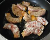 かぼちゃの肉巻きバターソテー作り方3写真