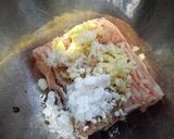 　＊我が家の鶏団子鍋＊作り方1写真