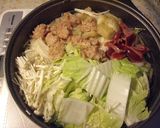 　＊我が家の鶏団子鍋＊作り方4写真