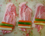 豚肉の野菜巻き♪ゆず風味照り焼き✿作り方6写真