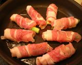 豚肉の野菜巻き♪ゆず風味照り焼き✿作り方8写真