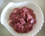 豚と茸とお豆のサラダ作り方1写真