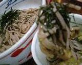■オクラと山芋のとろろ蕎麦■作り方2写真
