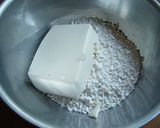 豆腐で作る白玉団子☆作り方1写真