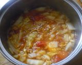 イタリアーンなトマトとハクサイスープ作り方2写真