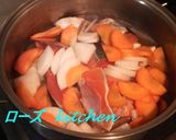 甘酒で！お手軽＆簡単☆　鮭の粕汁♪作り方2写真