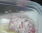 豚肉のスライスでやわらかミニとんかつ作り方3写真