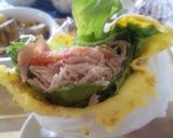 もっちもっちのクレープ.*サラダで・・・作り方5写真