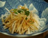 材料３つ　シンプル♪大根こん２サラダ作り方5写真