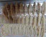 茹野菜で餃子作り卵焼き用フライパンで焼く作り方3写真