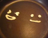 にこにこ顔のホットケーキ作り方2写真