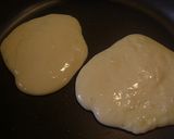 にこにこ顔のホットケーキ作り方3写真