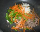 野菜たっぷりインスタントラーメン作り方2写真
