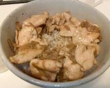 家でスタ丼！特盛りにんにく鶏丼作り方10写真