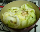 キャベツと鶏であったか蒸煮♪作り方3写真