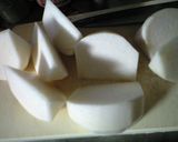 スピードクッキング♪かぶとひろうすの煮物作り方1写真