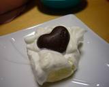 簡単ロールケーキで！お花とハートのケーキ作り方5写真