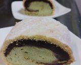 ビスキュイのシートで♡緑茶のロールケーキ作り方17写真
