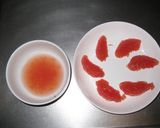 カルパッチョのグレープフルーツソース☆作り方1写真