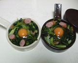 かったさん風ほうれん草（青菜）のココット作り方3写真