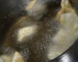 秋刀魚ﾜﾝﾀﾝ揚げ作り方18写真