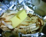 アウトドアにもきのこのホイル焼き作り方1写真