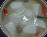 ほっ＾＾～～肉団子と白菜のシチュー作り方7写真