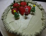 １８㎝丸型（クリスマス抹茶ケーキ）作り方20写真