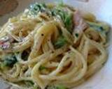 私のランチパスタ②【クリームパスタ】作り方6写真