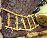 汽車の乗ったおっきなデコレーションケーキ作り方8写真